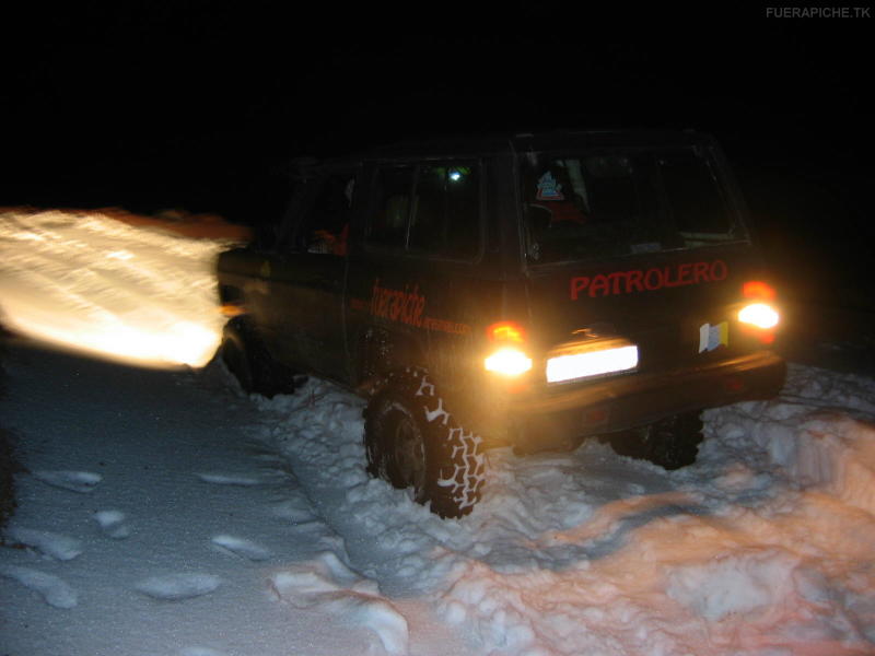 nieve y 4x4